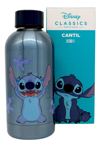 Imagem 1 de 5 de Cantil Max Stitch Aluminio Metalico 400 Ml Zona Criativa