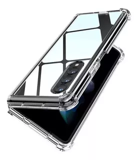 Capa Capinha Case Premium Para Galaxy Z Fold 3 Clear Hybrid
