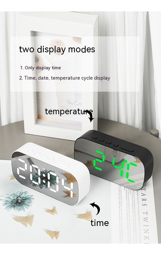 Reloj Despertador Digital Electrónico Led Para Estudiantes.