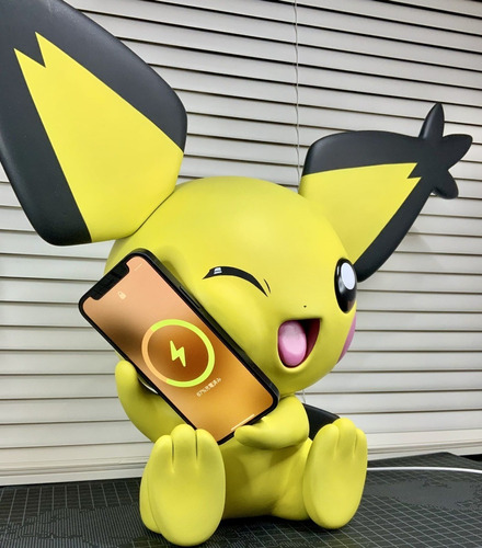 Pichu Cargador Pokemon Archivo Stl Para Impresion 3d