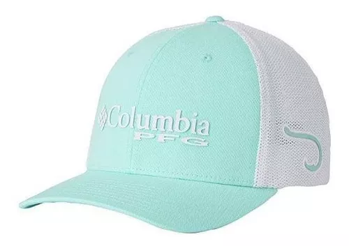  Columbia Gorra unisex PFG de malla con logotipo, alta