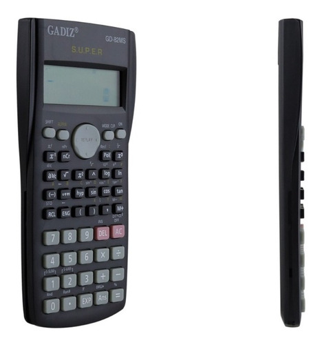 Imagen 6 de 10 de Calculadora Científica Gadiz Gd-82ms 240 Funciones Display