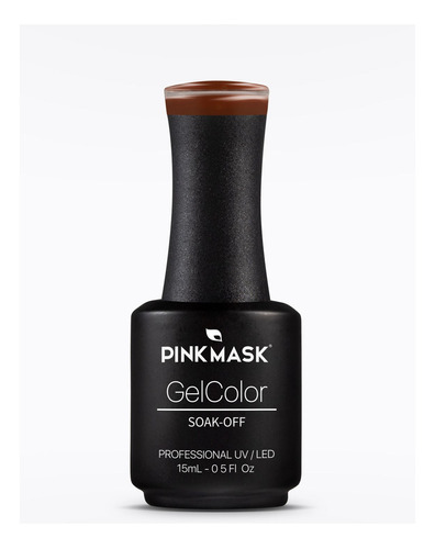 Esmalte Semipermanente Pink Mask Gel Color Wood