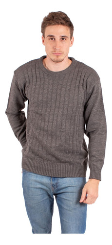 Sweater Hombre Casual Cuello Redondo Invierno Nuevos Modelos