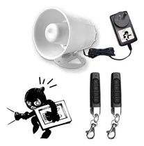 Comprar Botón De Pánico 100m Ext\u002Fint Con 2 Controles Sirena 12v20w