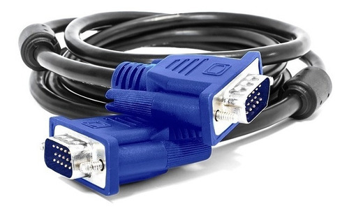 Imagen 6 de 6 de Cable Vga Vorago Macho A Macho 2 Metros Cab-106
