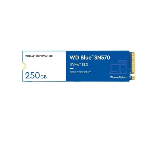 Ssd Western Digital Wd Blue Sn570 Nvme 250gb Pci Express 3.0