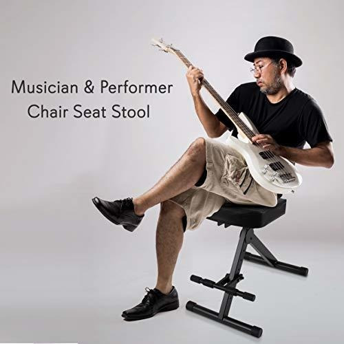 Imagen 5 de 6 de Portatil Ajustable Para Musico Silla Plegable