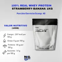 Comprar Real Whey Isolate 1kg Fresa Platano