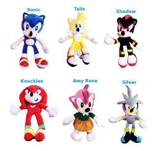 sonic peluche mercadolibre
