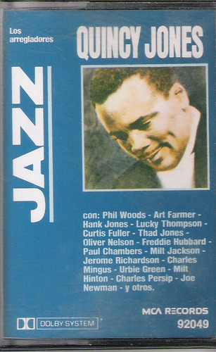 Quincy Jones Los Arregladores Cassette Arg .