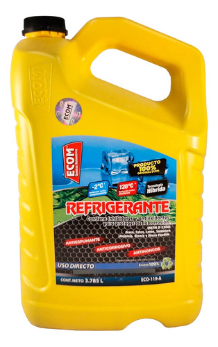 Refrigerante Anticongelante Marca Ecom (1 Pza)