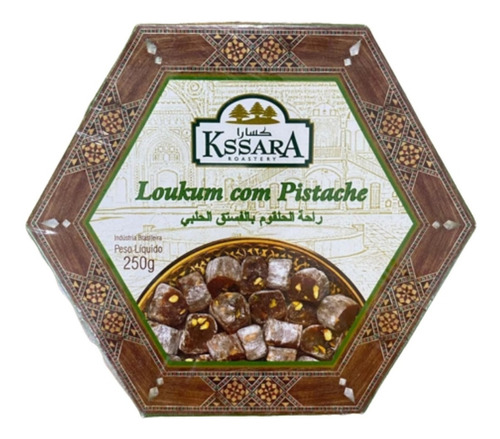 Raha Loukum Com Pistache Kasslik 250g