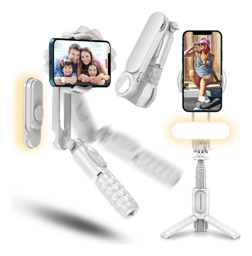 Estabilizador Para iPhone Con Luz Y Control Para Vlogging