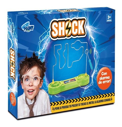 Shock Electric Game Juego De Mesa De Habilidad Con Sonido