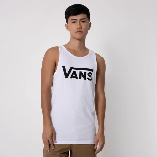 Musculosa Vans Blanco Classic Logo Tank Nueva Envios !