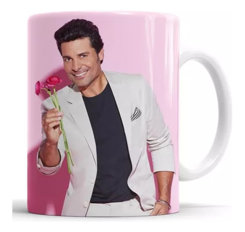 Taza Chayanne - Cerámica Importada - Apta Microondas