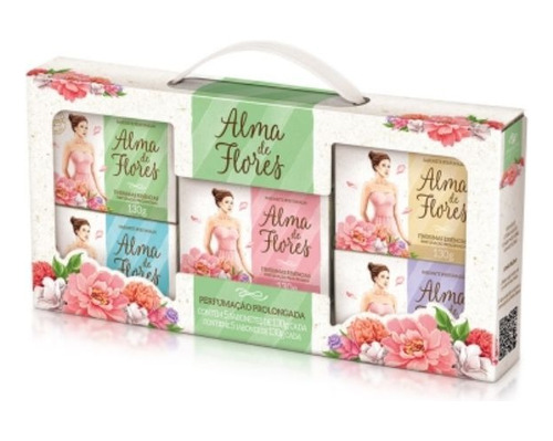 Pack Alma De Flores Jabones X5