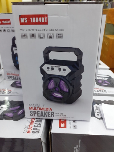 Mini Caixa Bluetooth Ms-1604bt
