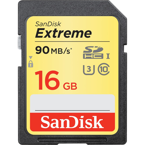 Cartão De Memória 16 Gb Extreme Sdhc Classe 10 Sandisk