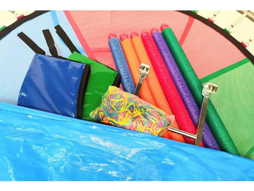Capa De Proteção Para Cama Elástica 2,30m Colorida