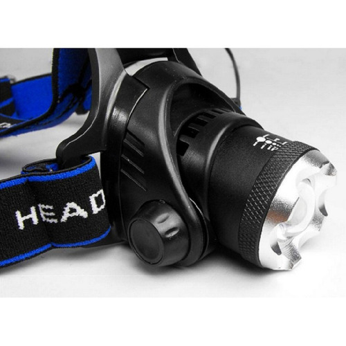 Imagen 4 de 4 de Pack X3 Linterna Frontal Led De Cabeza Recargable 1600 L