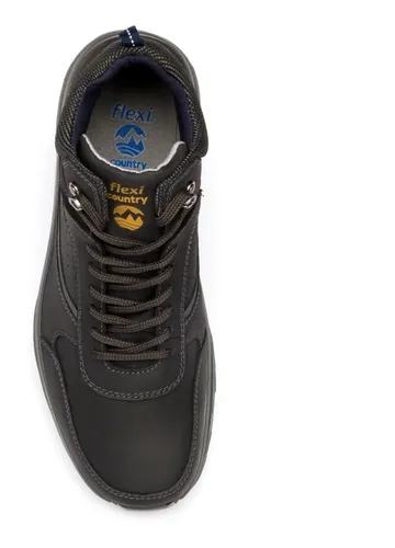 Bota Botin Flexi Hombre 79802 Negro