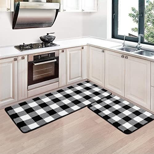 Hebe Kitchen Rugs Set 2 Pieza Con Runner Non Slip 2wwdc