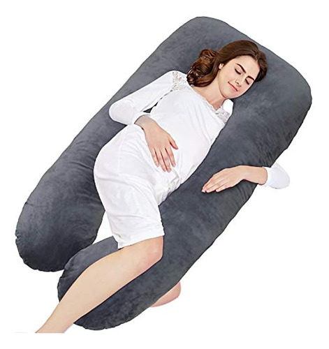 Almohada De Embarazo De Cuerpo Completo Forma De U, Alm...