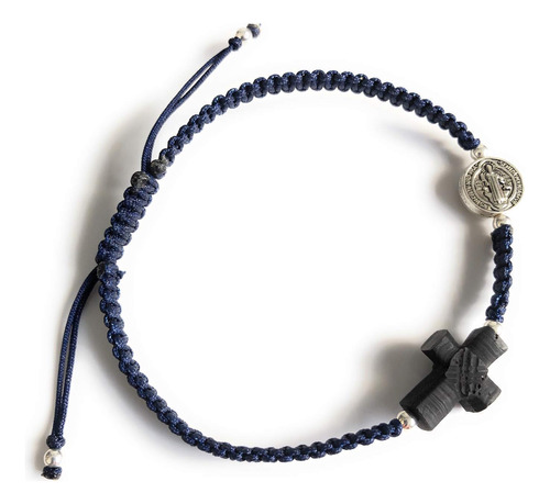 Pulsera De Proteccin De Santo Benedicto Santia De Azabache S