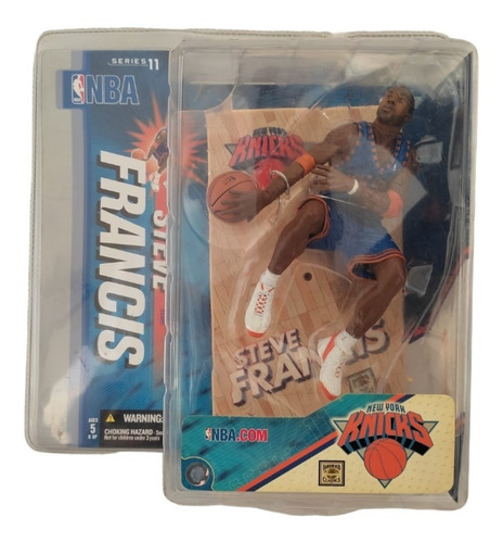 Steve Francis New York Knicks Nba Mcfarlane Toys Basquetbol 