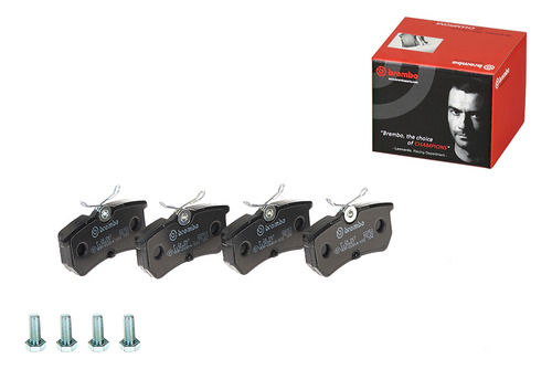Balatas Traseras Ford Fiesta I Xr4 Hatchbac 2.0 07-09 Brembo