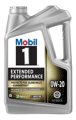 Mobil 1 Aceite De Motor Sintético Completo De Rendimiento .