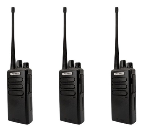 3 Radios Uhf 16 Canales Compatibles Con Motorola Y Kenwood