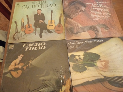 Cacho Tirao.discografia Completa. 16 Lp. (Usado)