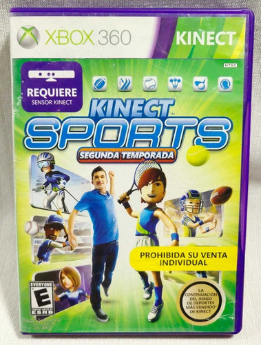 Kinect Sports Segunda Temporada Xbox 360 Envío Inmediato!