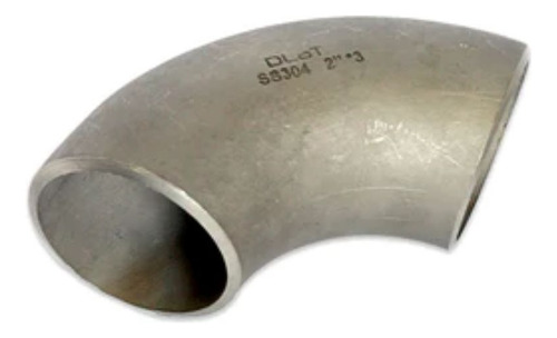 Codo Soldable 11/4 Pulgada X 90 Grados C10 Inox T-304 Dlat