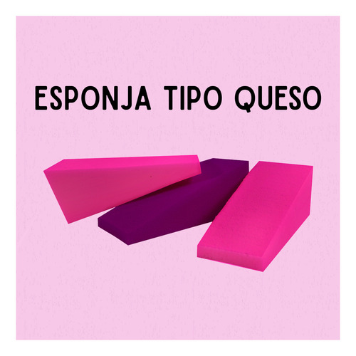 Kit 5 Pz Esponjas Aplicador Maquillaje Formas Colores Rostro