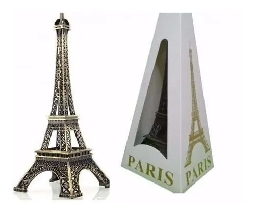 comprar Escultura Torre Eiffel Paris Decoração França Europa 25cm