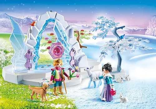 Playmobil Magic Princesa 9471 Portal De Cristal Al Invierno