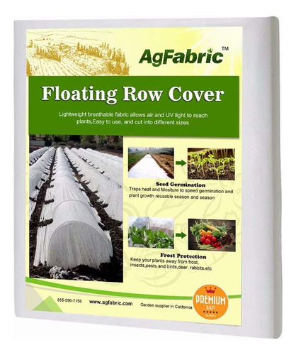 Agfabric 055 Oz Flotante Fila Cover Y Proteccion De Plantas