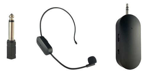 Micrófono Auricular Cabezal Micrófono De 1 Micrófono