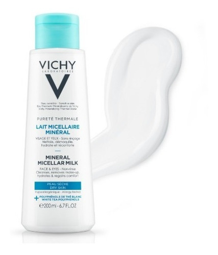 Imagen 4 de 5 de Vichy Agua Micelar Piel Seca 200ml