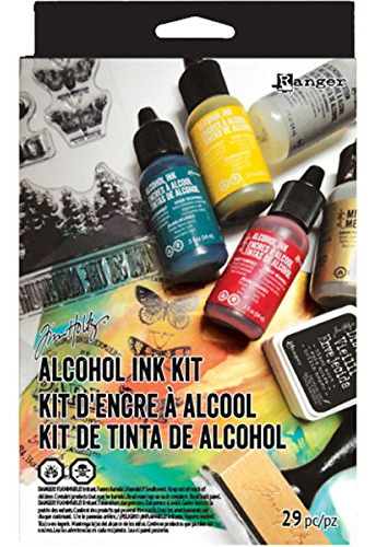 Kit De Tinta Ranger Inkkit Tholtz Distress Alcohol 29pc