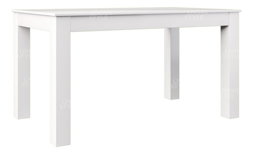 Mesa Comedor Eco Madera Laqueada Extensible 100 - 140  X 70 