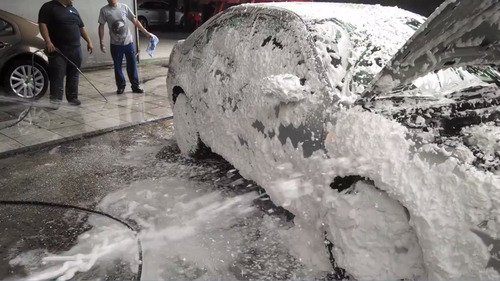 Shampoo Para Autos Cera Liquida Teflon Espuma Auto Lavado 20 Litros Crea Espuma Tipo Nieve Con Espumador Neumático