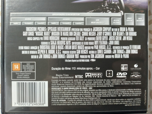 Dvd Missão: Marte - 2000 - Dublado (Usado)