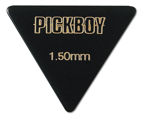 Pica Para Contrabajo Pickboy, Triángulo, Negro, Celulosa, 1,