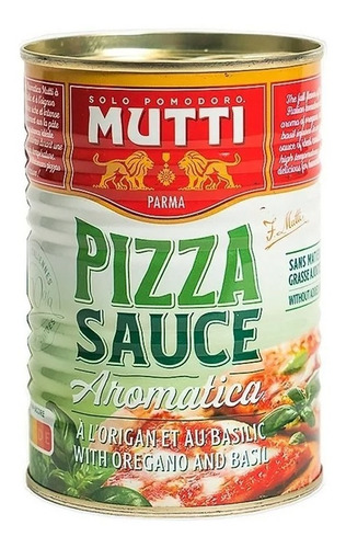 Salta Para Pizza Mutti Pizza Sauce 400 G Origen Italia