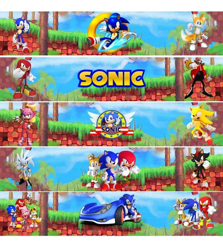comprar Guardas Autoadhesivas Infantiles Para Pared Sonic